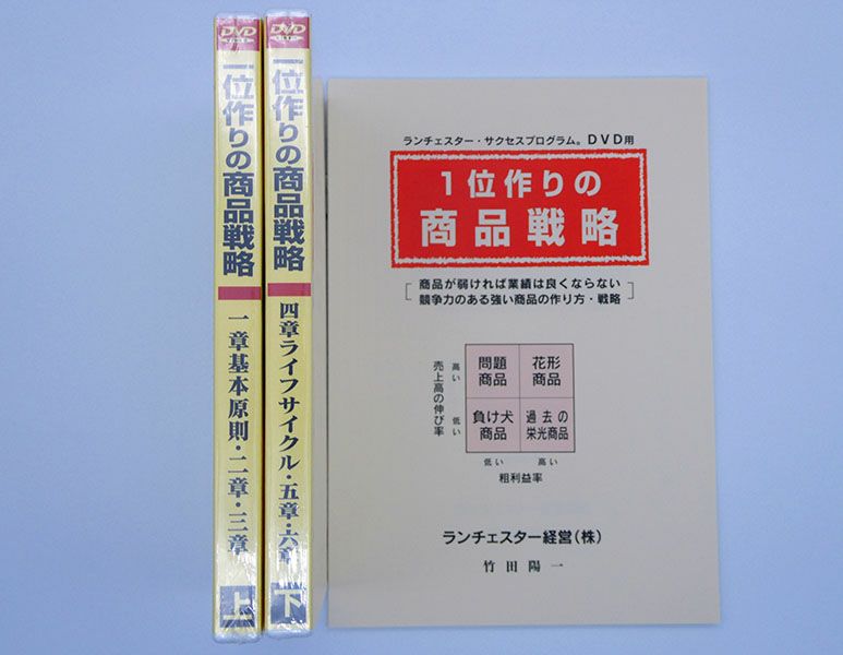 ランチェスター法則による商品戦略ＤＶＤ