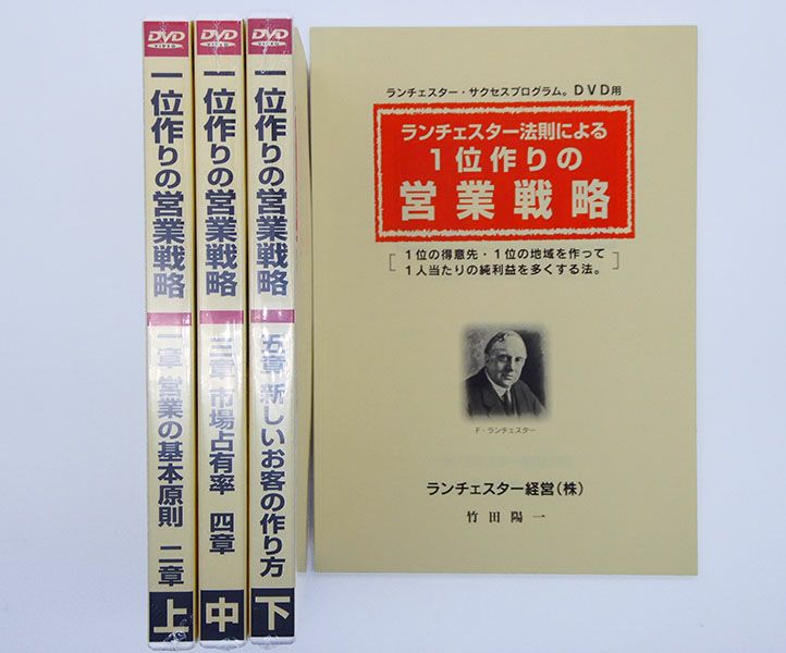 ランチェスター法則による営業戦略ＤＶＤ