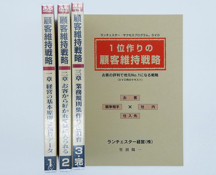 ランチェスター法則による顧客維持戦略ＤＶＤ